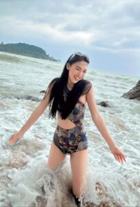 แพมมี่ผีใบข้าว น้องแพมมี่ ทะเล